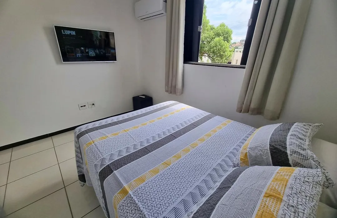 Th 3102 - Flat De 2 Quartos Com Varanda-1