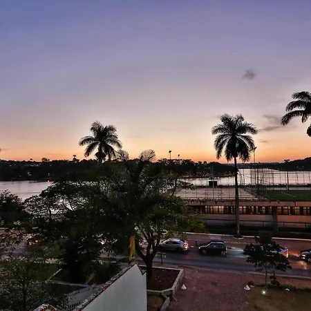 Flat Em Frente A Lagoa Da Pampulha E Piscina-2