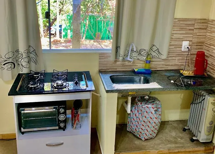 Casa Estúdio com cozinha completa - Centro Serra do Cipó Hotel Serra do Cipo National Park