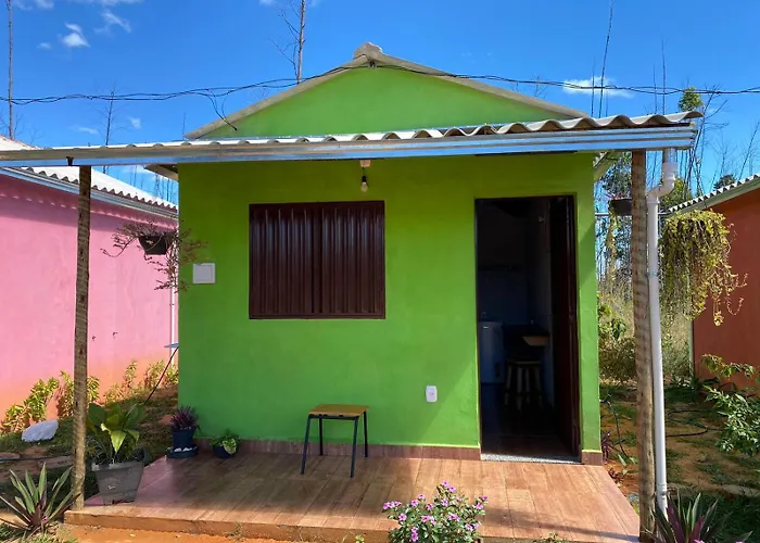 Pousada Sitio do Terrão a 500 metros da BR 040 e a 10 minutos da Prainha Tres Marias 